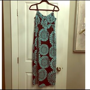 Loft petite maxi dress